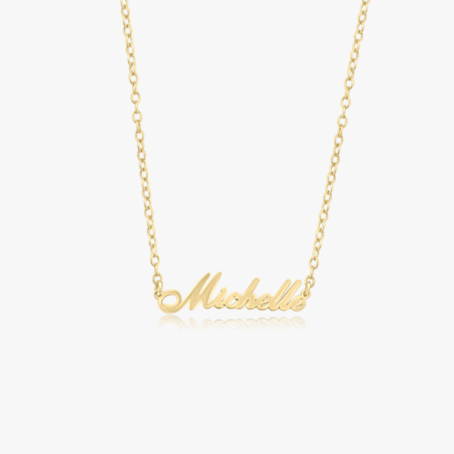 Waterproof Nameplate Necklace Waterproof Necklace Tarnish Free