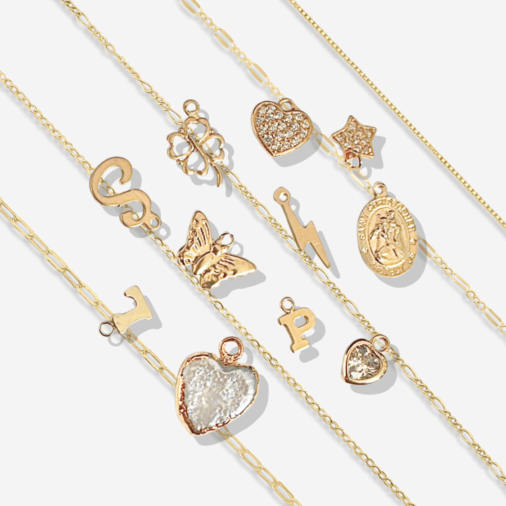Create Your Own Charm Necklace – 14k Gold Filled – xohanalei