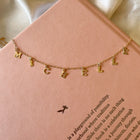 Name Charm Necklace (Choose as many letters)