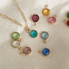 6mm Birthstone Necklace