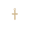 Mini Geo Cross Charm