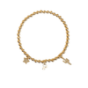 Beaded Bracelet - 14k Gold Filled