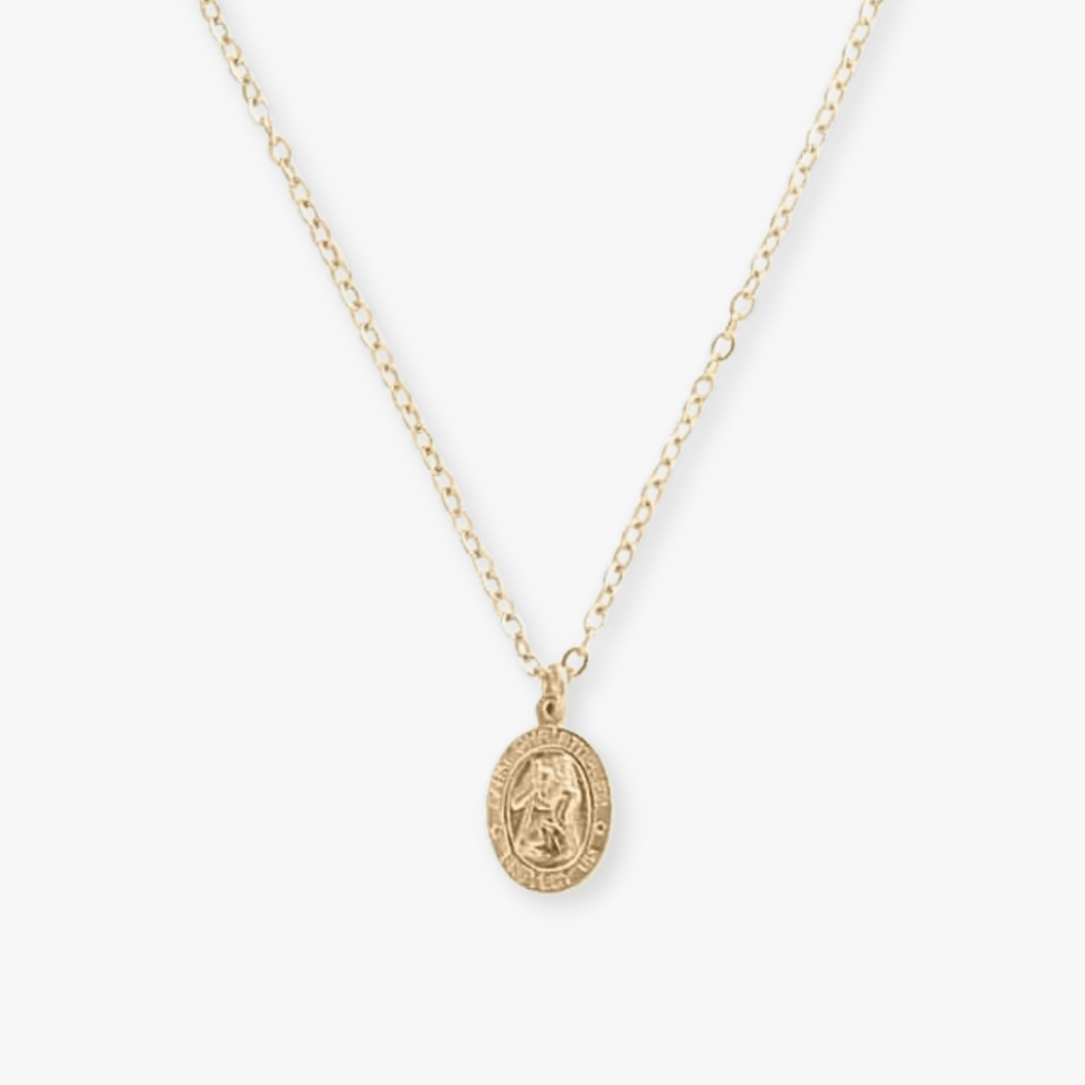 Saint Christopher Coin Necklace - xohanalei