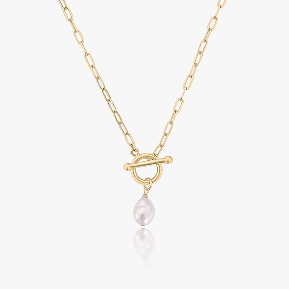 Pearl Toggle Necklace