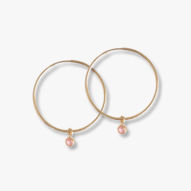 Pink Endless Hoops