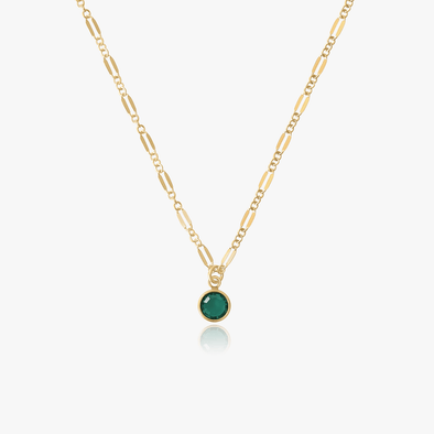 6mm Birthstone Necklace