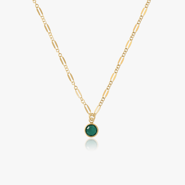 6mm Birthstone Necklace