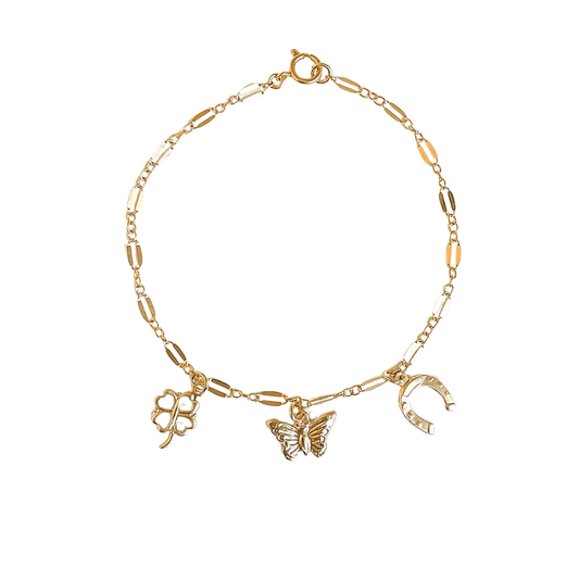 Sparkle Chain Bracelet - 14k Gold Filled