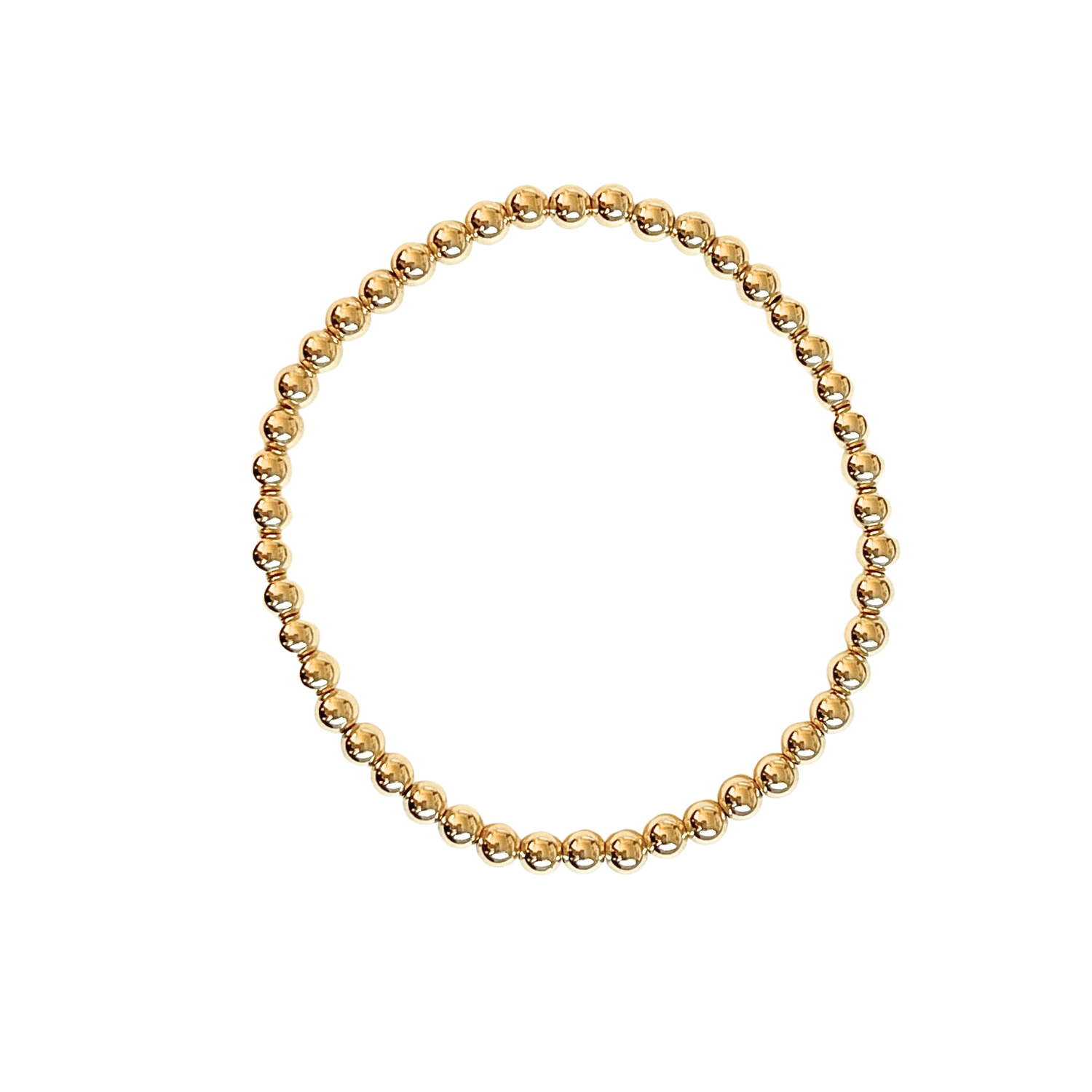 Beaded Bracelet - 14k Gold Filled