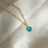 6mm Birthstone Necklace