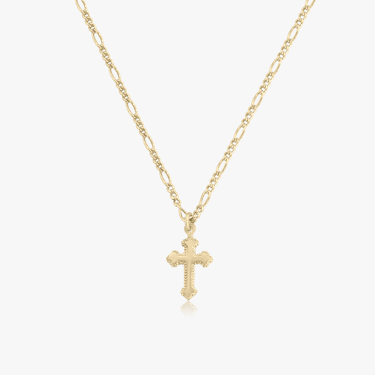 Mens Small Cross Necklace