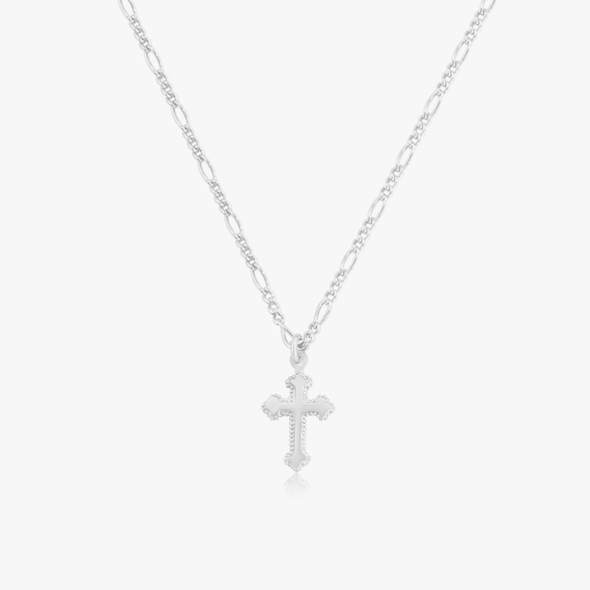 Mens Small Cross Necklace