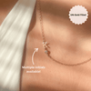 Custom Sideways Initial Necklace - xohanalei
