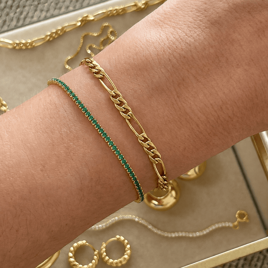 Bracelet tennis fin