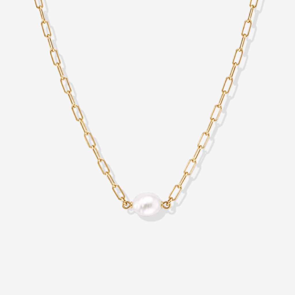 Collana di perle con graffetta