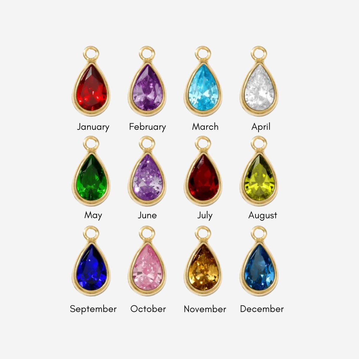 Toi Et Moi Birthstone Necklace