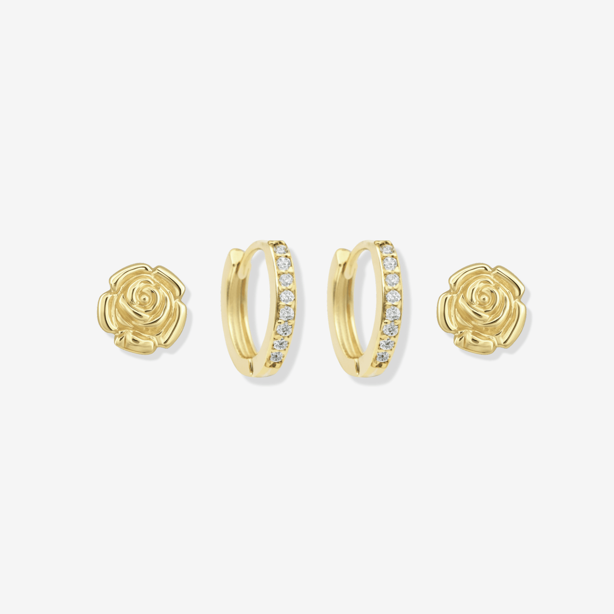 Modern Rose Stud Set ($68 value)