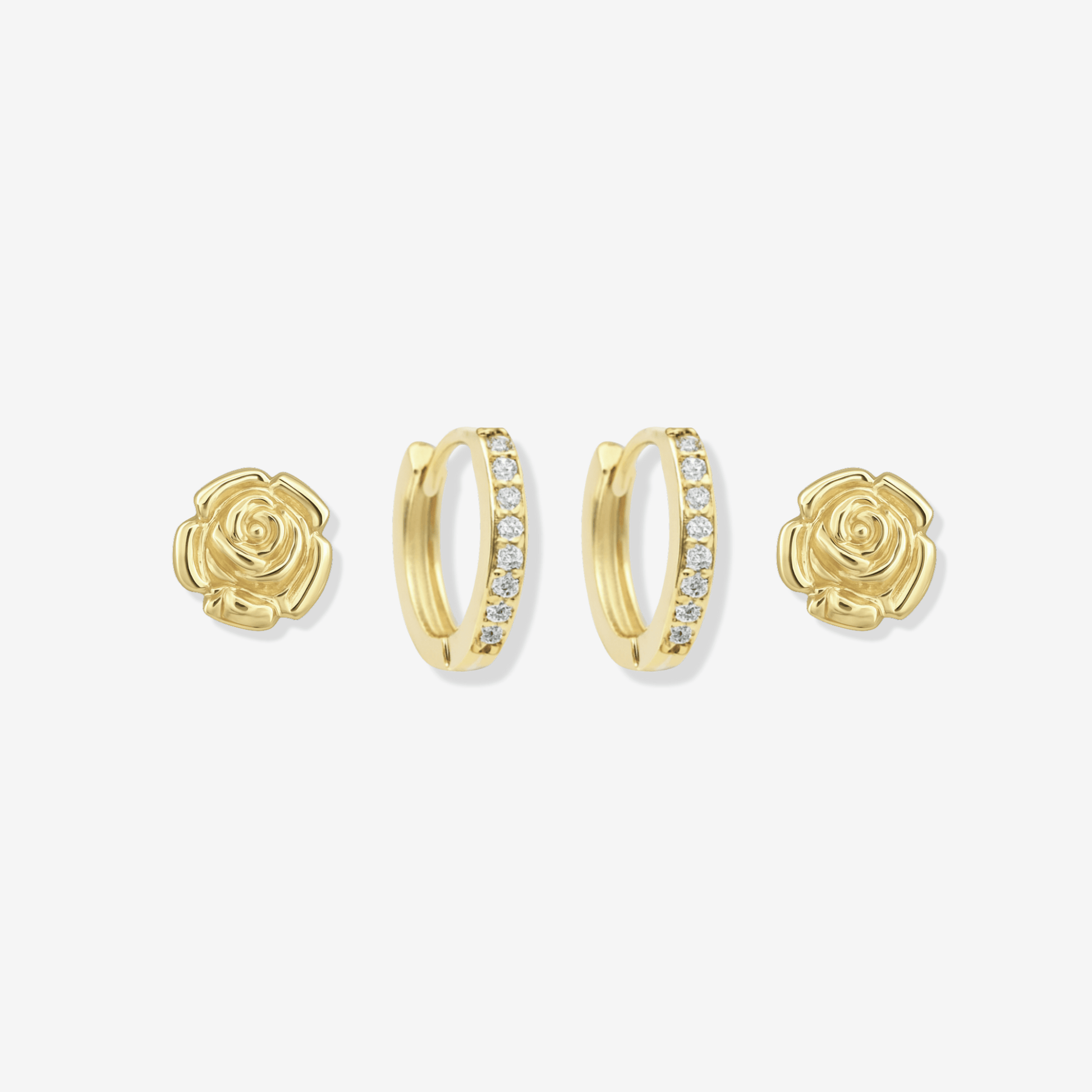 Modern Rose Stud Set ($68 value)