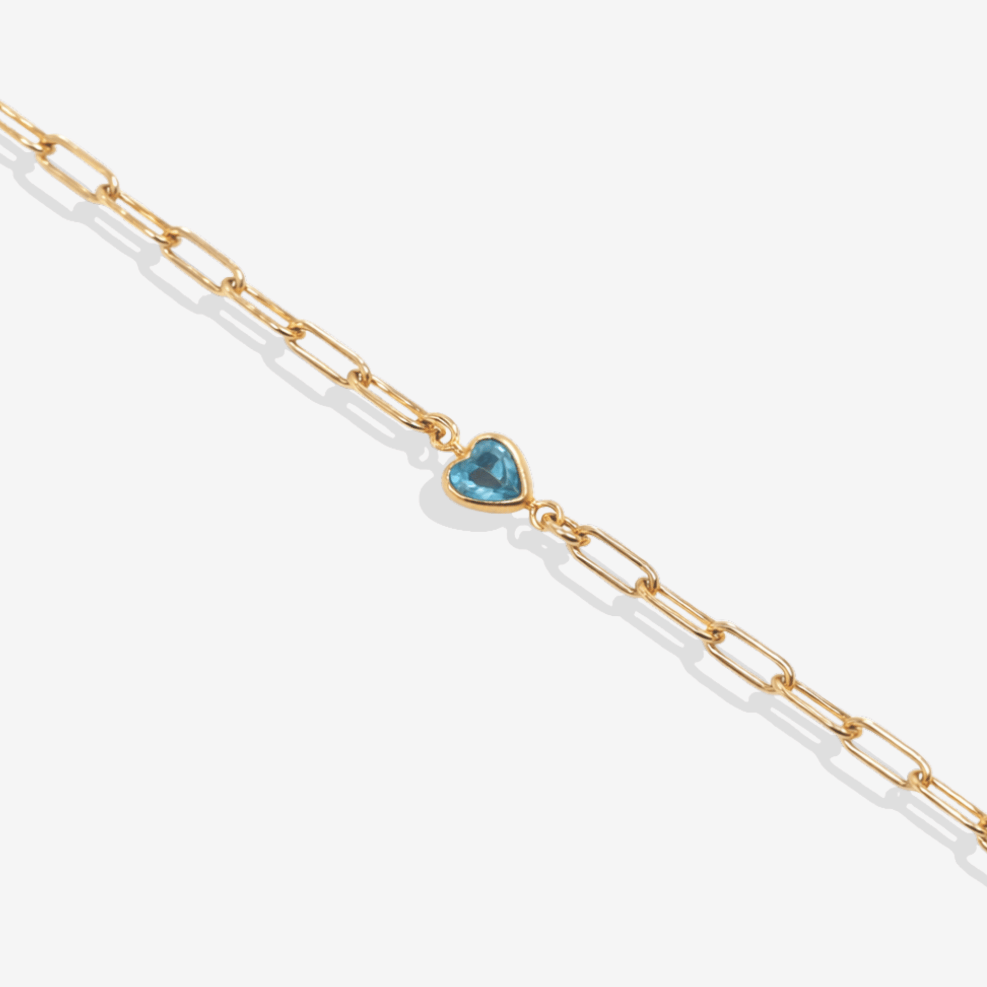 Sweetheart Birthstone Bracelet