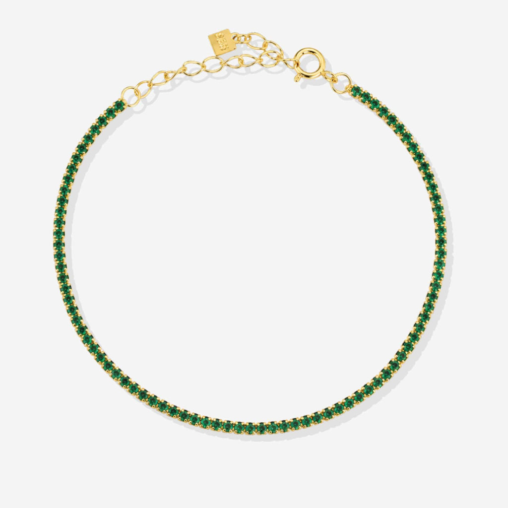 Bracelet tennis fin