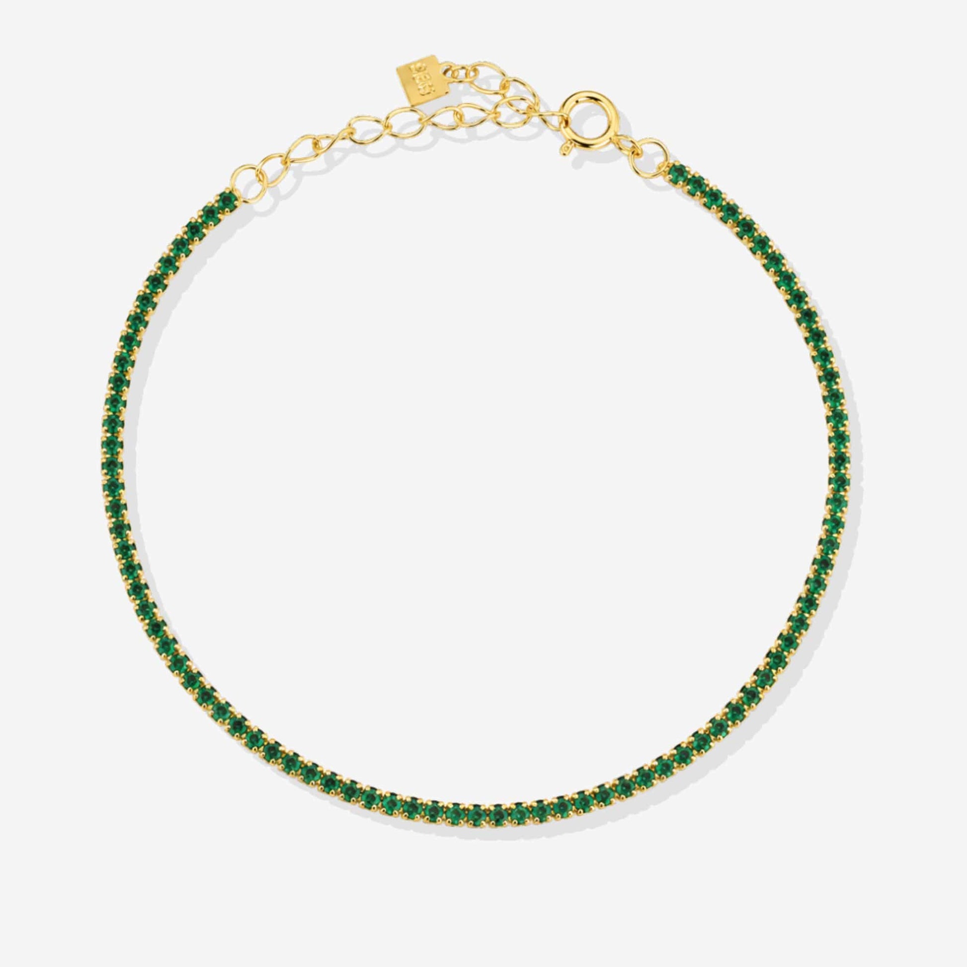 Bracelet tennis fin