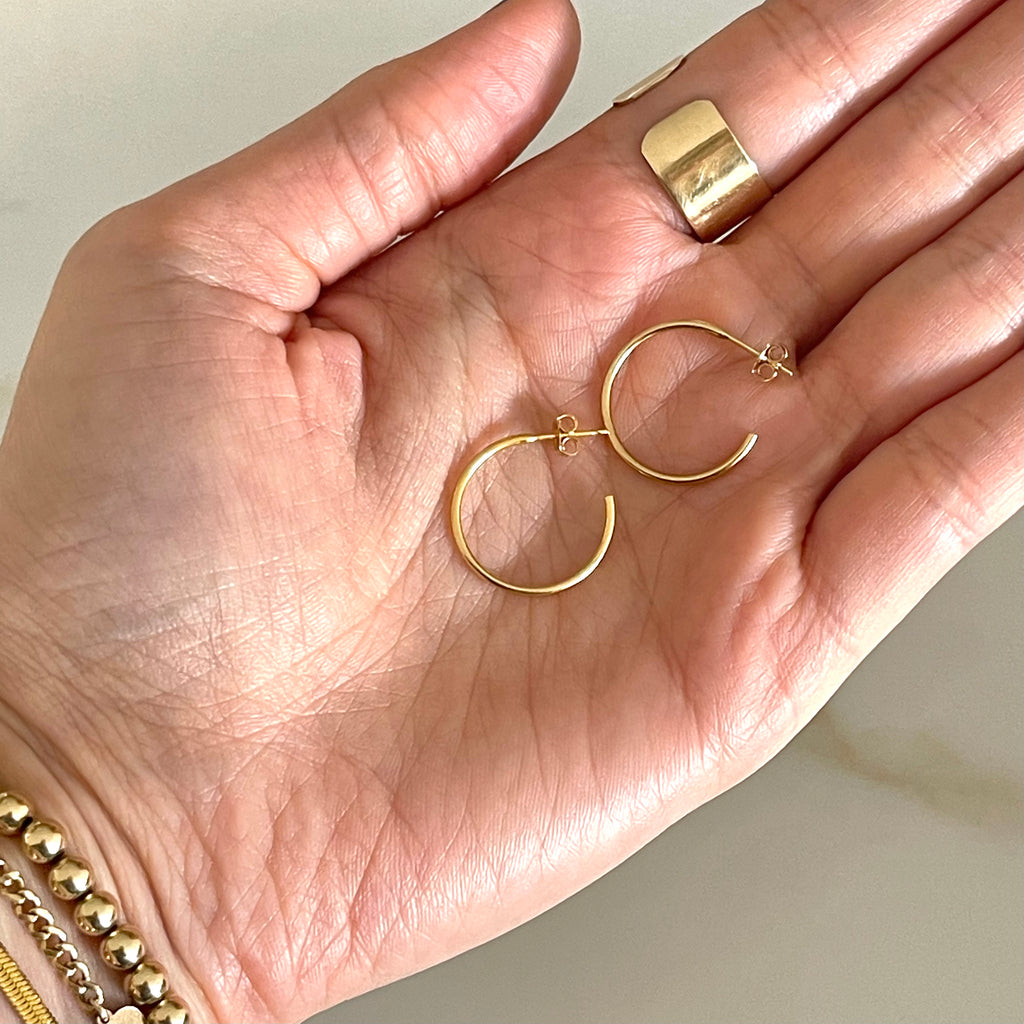 Michelle Hoops - 14k Gold Filled