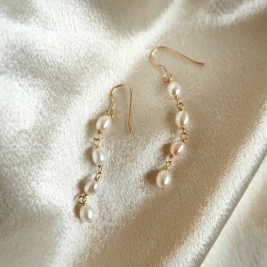 Quattro Pearl Earrings