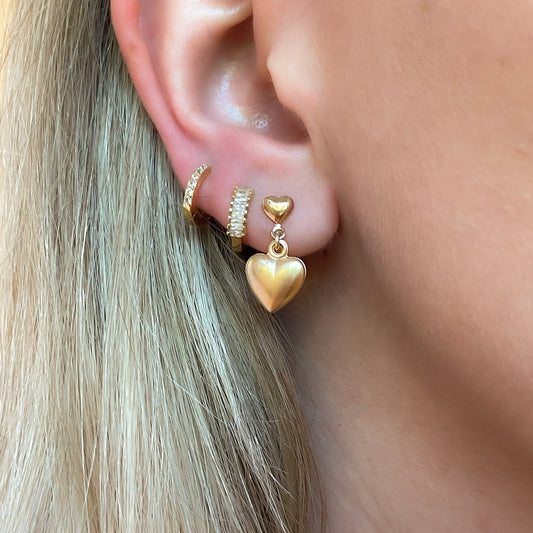 Double Heart Earrings (Limited Edition)