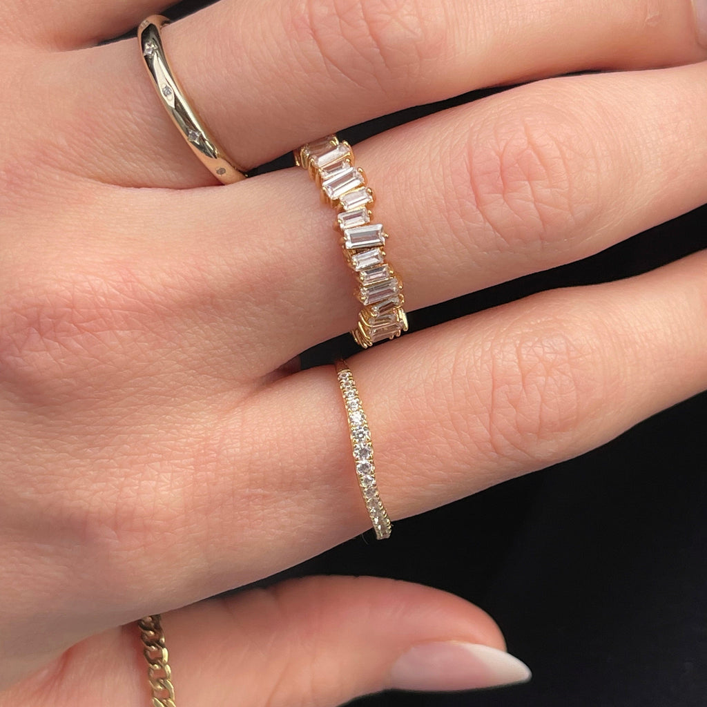 Baguette Eternity Band