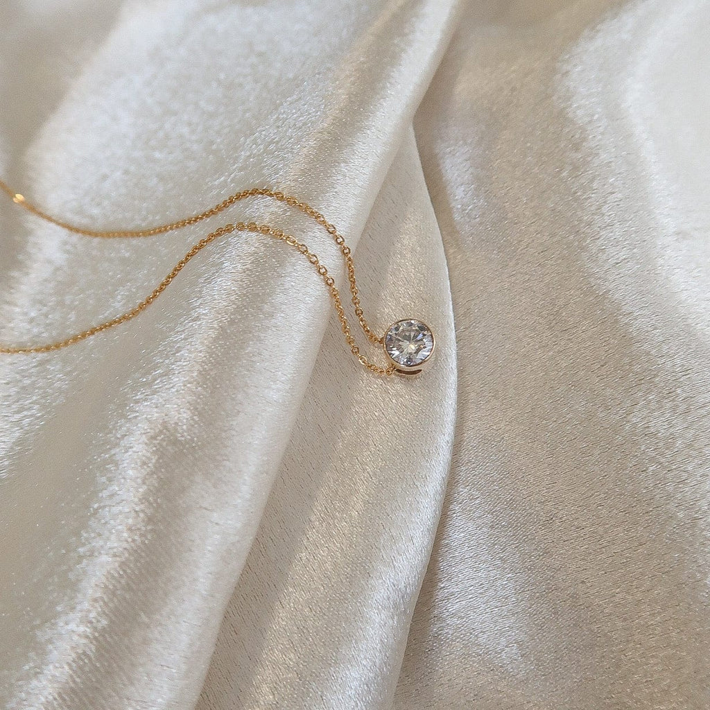 Ellie Solitaire Necklace - xohanalei