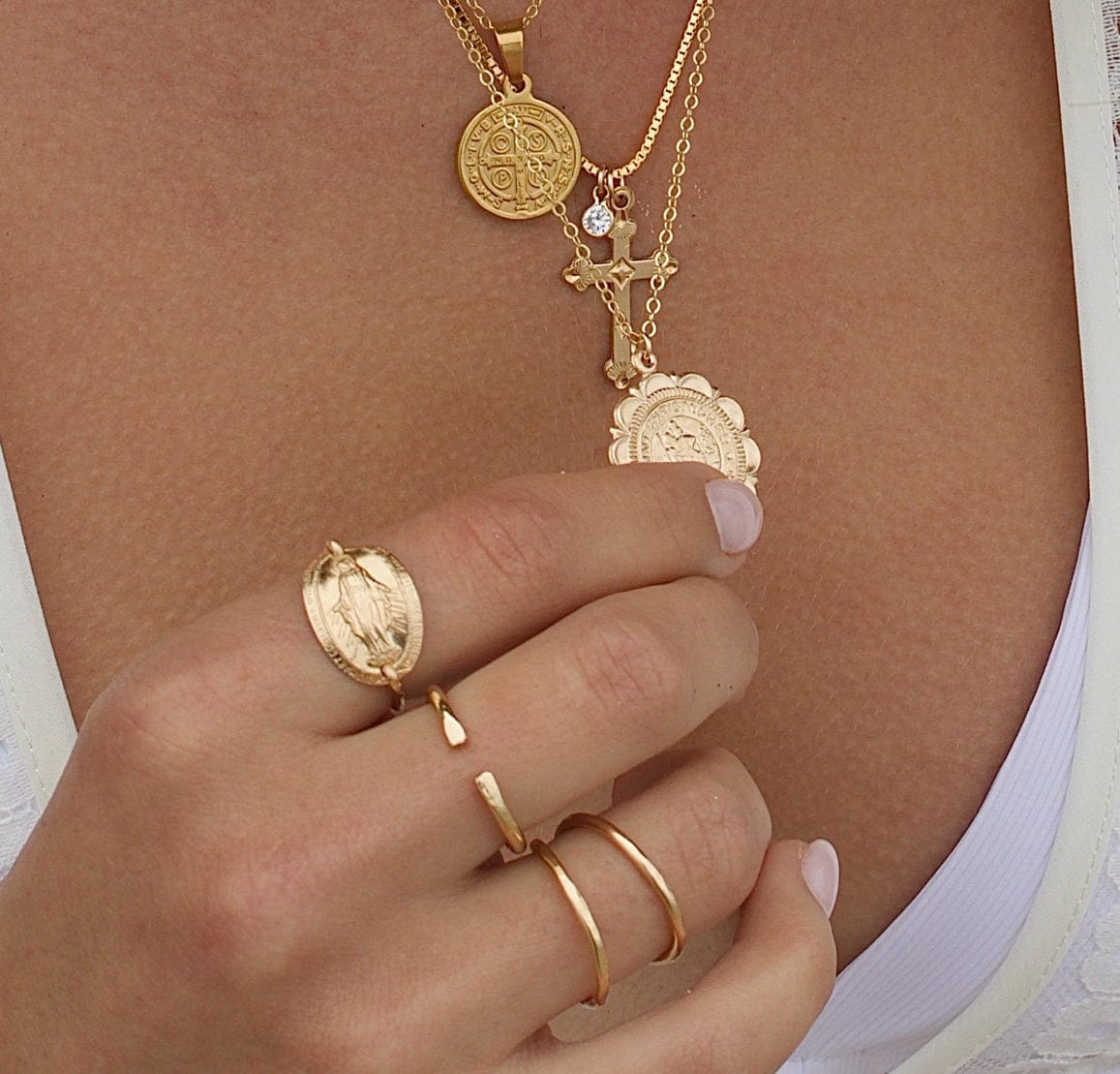 Miraculous Medal Ring - xohanalei