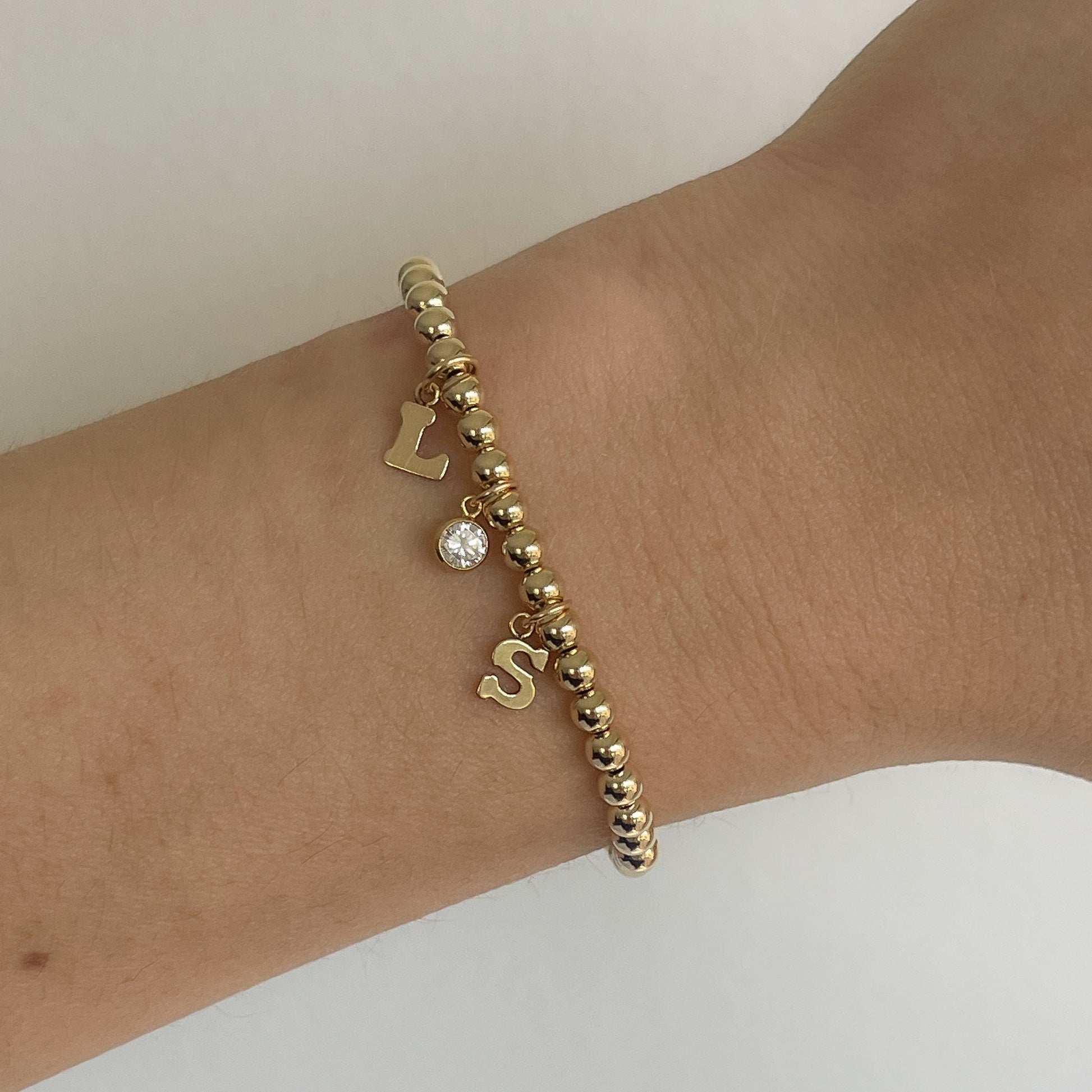 Beaded Charm Bracelet (Choose Your Charms)