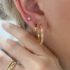 Birthstone Stud Earrings