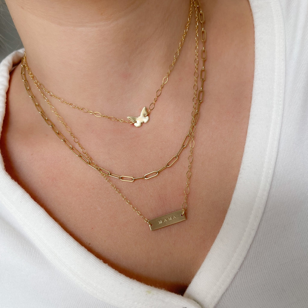 14k Gf - Mariposa Choker/Necklace (Limited Edition) - xohanalei