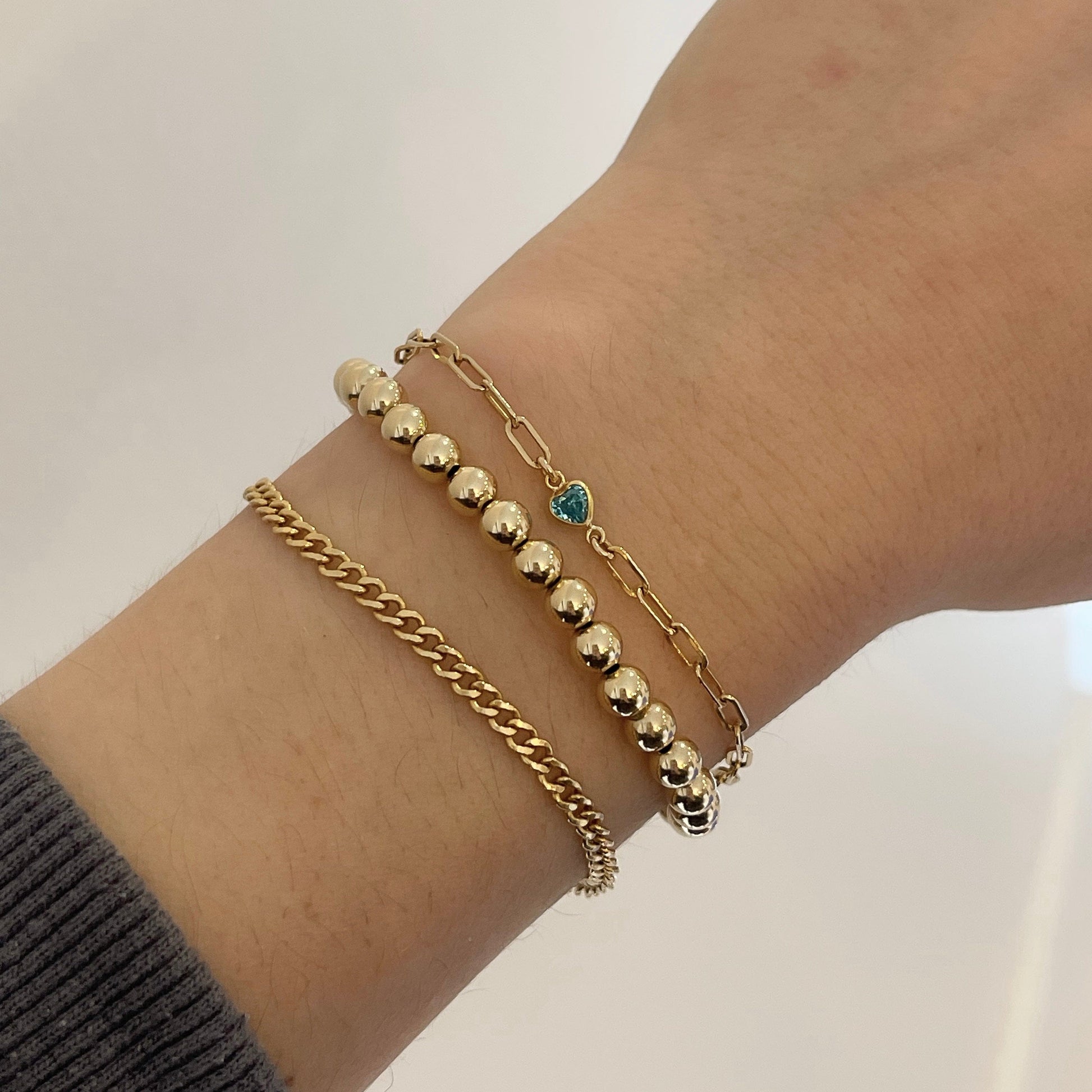 Sweetheart Birthstone Bracelet