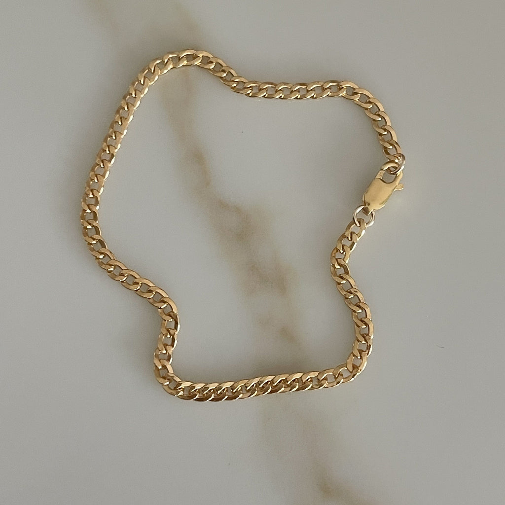 Unisex Curb Chain Bracelet