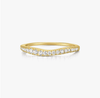 Wavy Pavé Ring