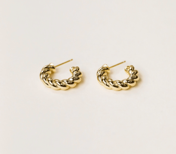 Gift With Purchase - Twist Hoops