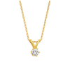 14kt 3mm Diamond Necklace