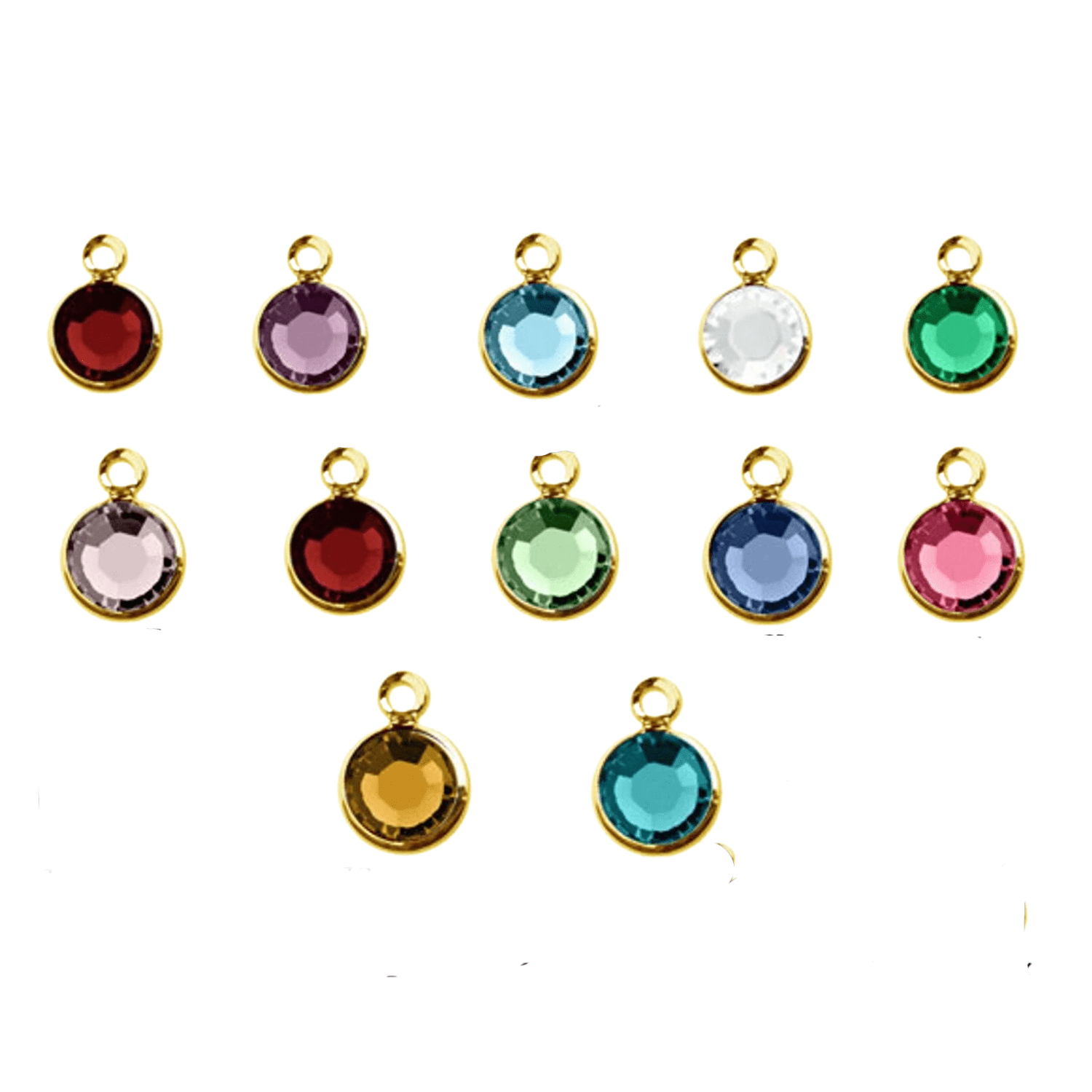 6mm Birthstone Charm - xohanalei
