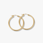27mm Gold Filled Hoops