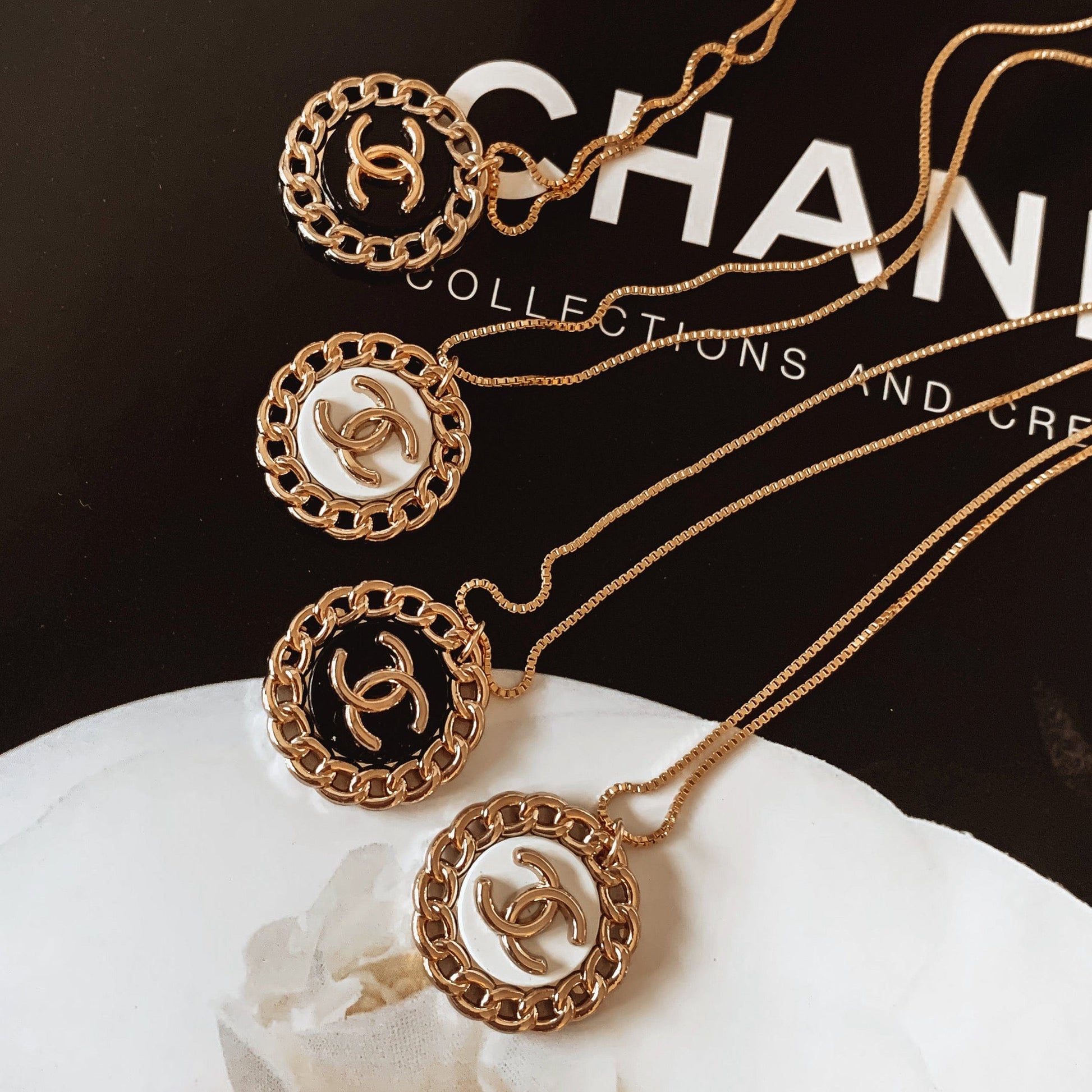 Vintage Designer CC Necklace – xohanalei - Main Image