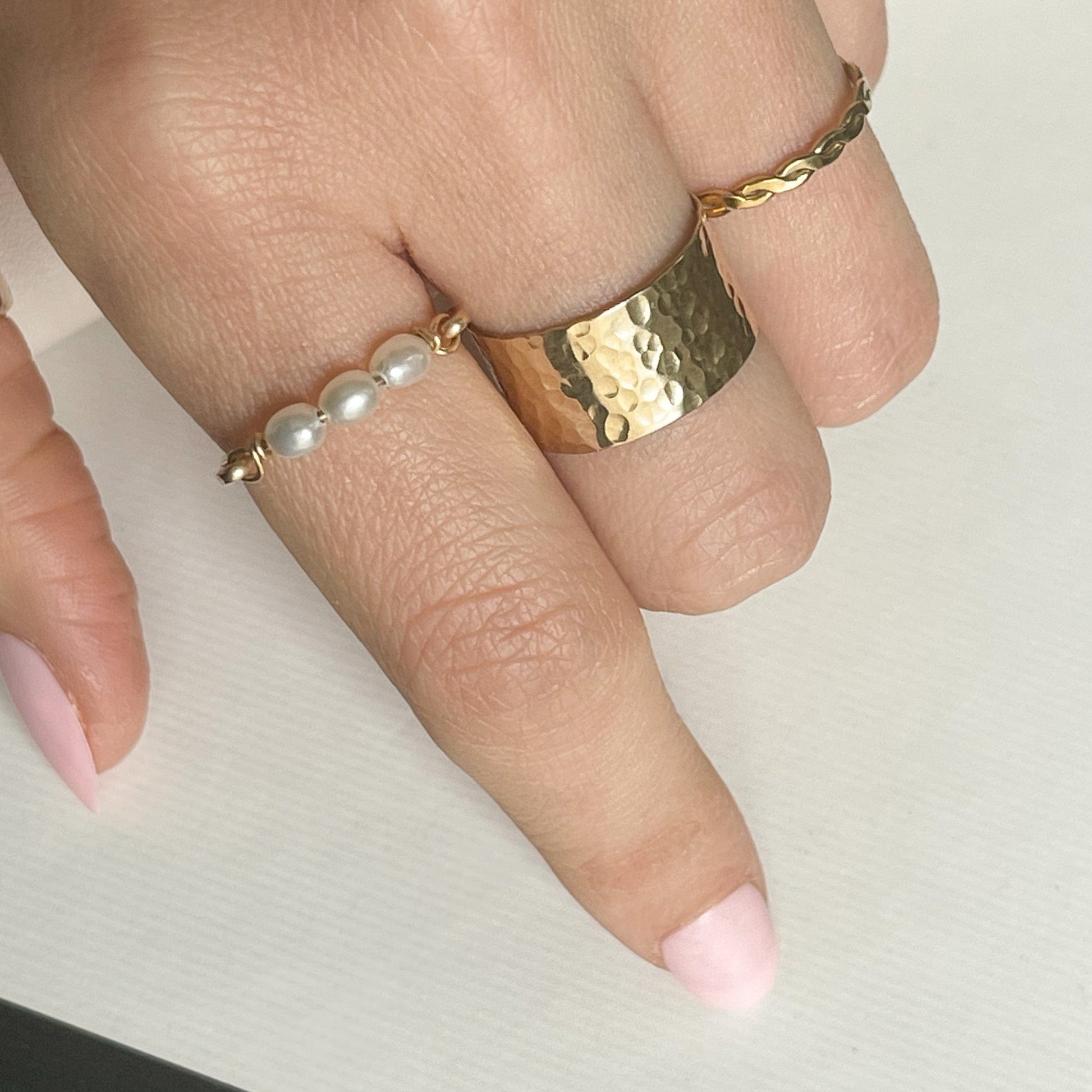 14k Gold Filled Cuff Ring