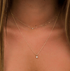 14kt 3mm Diamond Necklace