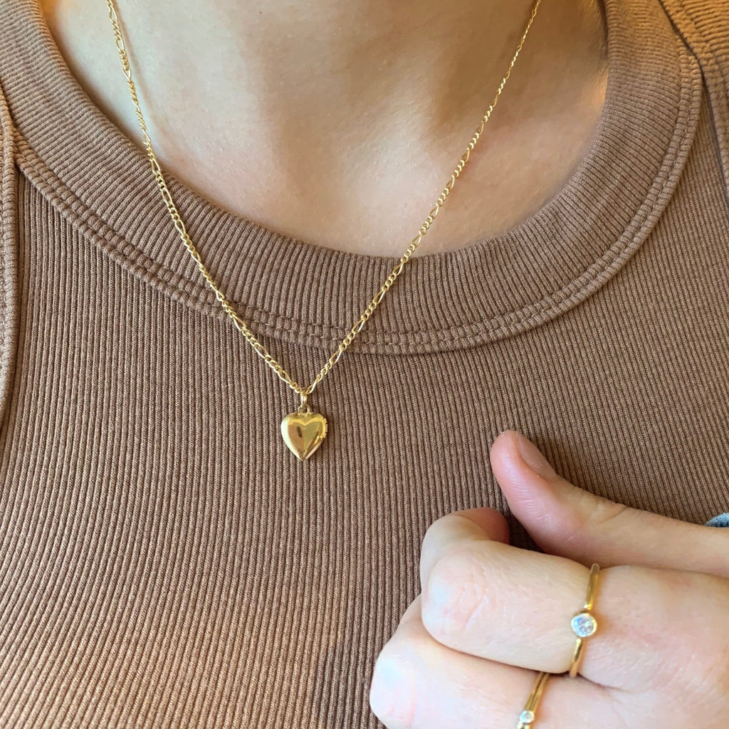 Heart Of Gold Locket - xohanalei
