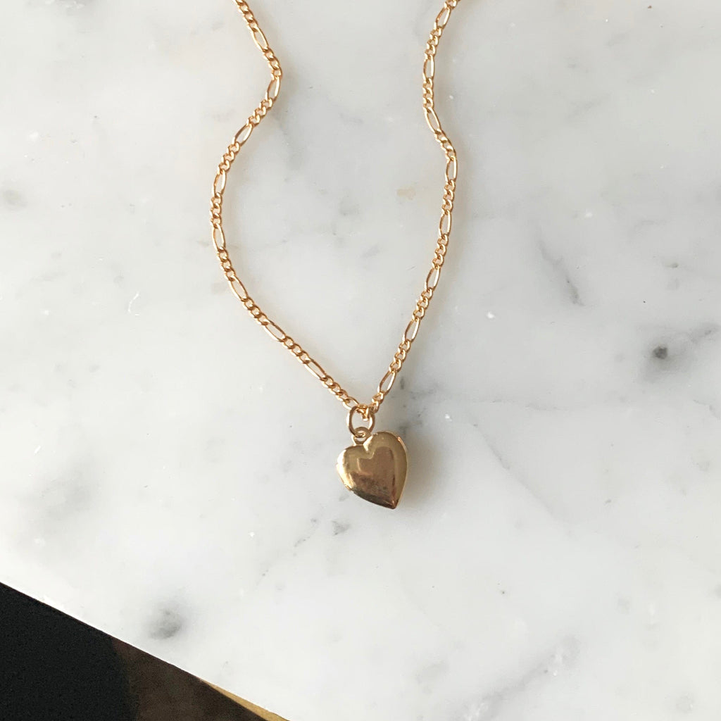 Heart Of Gold Locket - xohanalei