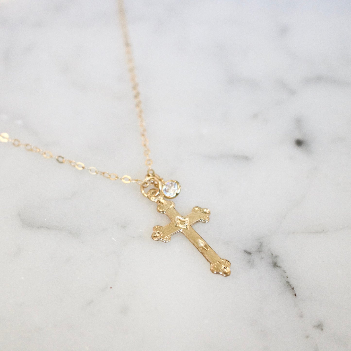 Ornate Cross Necklace - xohanalei