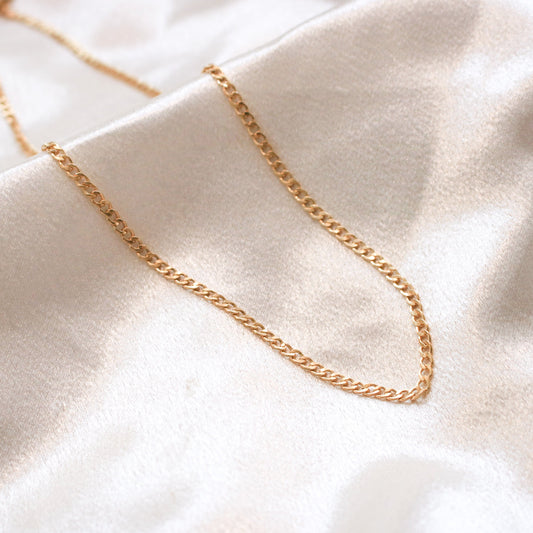 14k Gold Filled Curb Chain