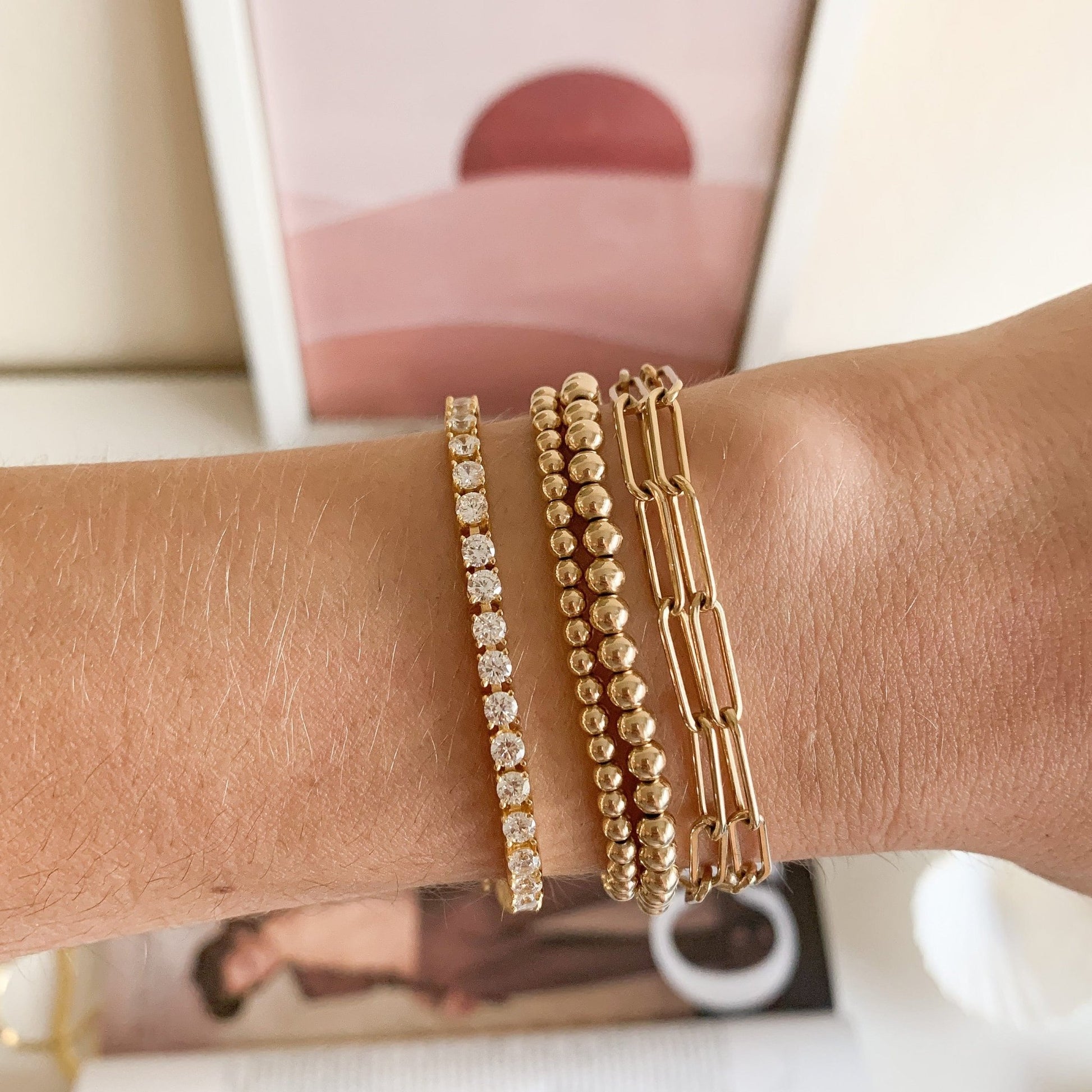 3mm Cz Tennis Bracelet - xohanalei