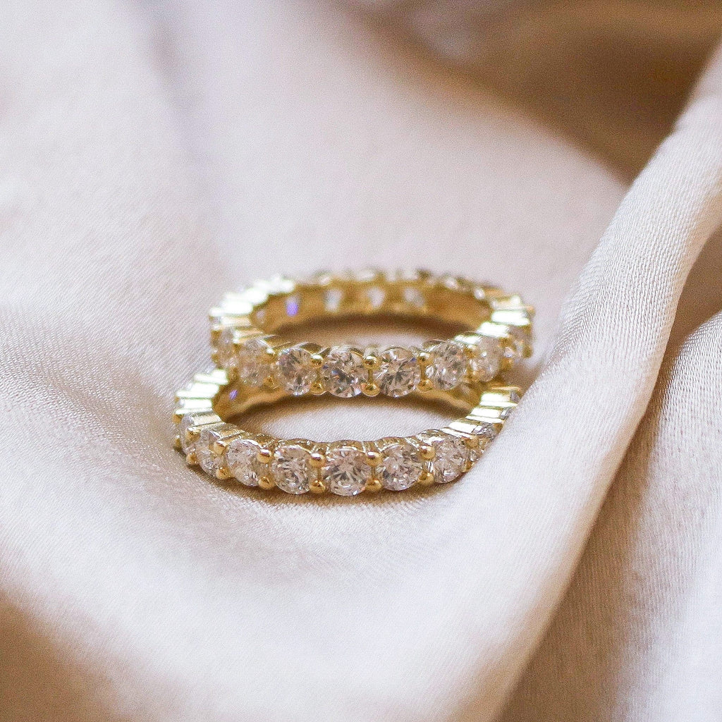 The Cz Eternity Band - xohanalei